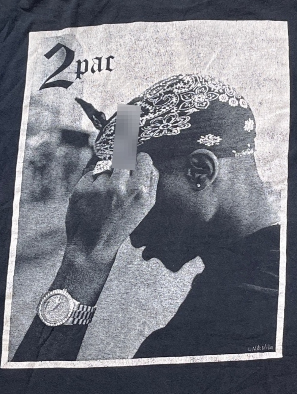 Tupac Preowned Large T-shirt